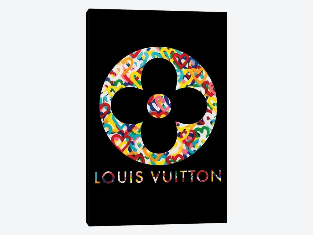 Louis Vuitton Flower Decal Sticker 