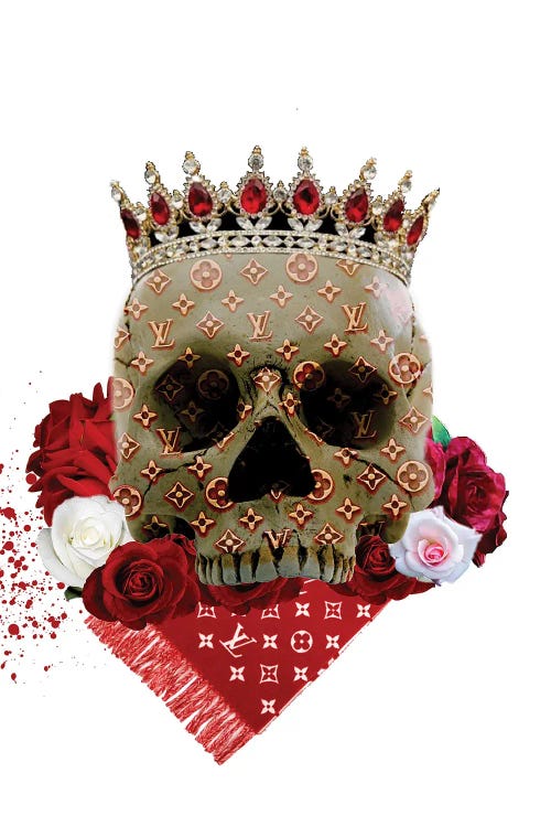 LV Red Skull