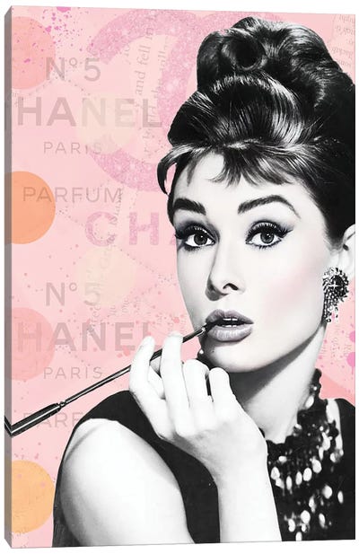 Louis Vuitton Art print “Glam Spa Star” Audrey Hepburn 16x24