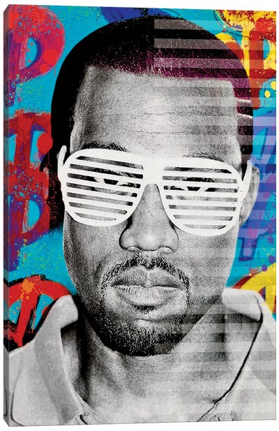 Money West Canvas Art Print - Kanye West