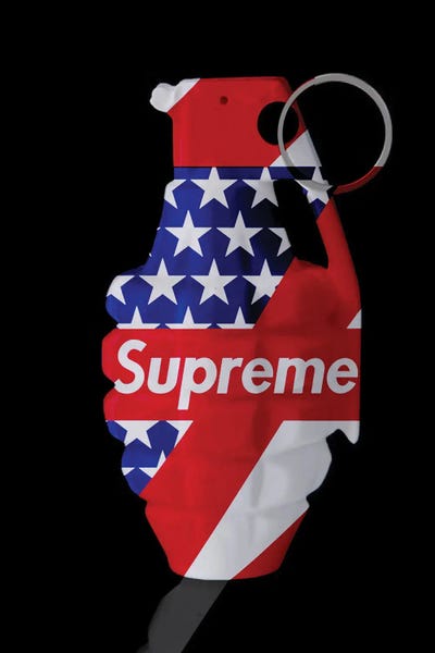 Supreme: Stars And Stripes Grenade by TJ