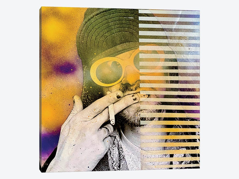 Cobain Sunglasses by TJ 1-piece Canvas Art