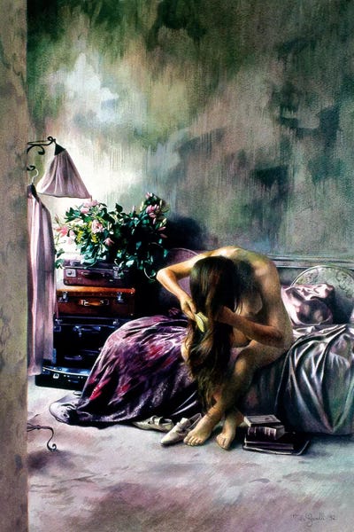 Interno Viola by Titti Garelli canvas print