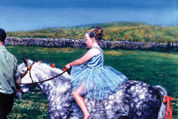 Titti Garelli: La cavallerizza Scozzese by Titti Garelli