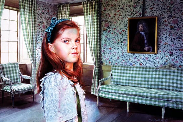 Titti Garelli: Ritratti in una Camera Verde III by Titti Garelli