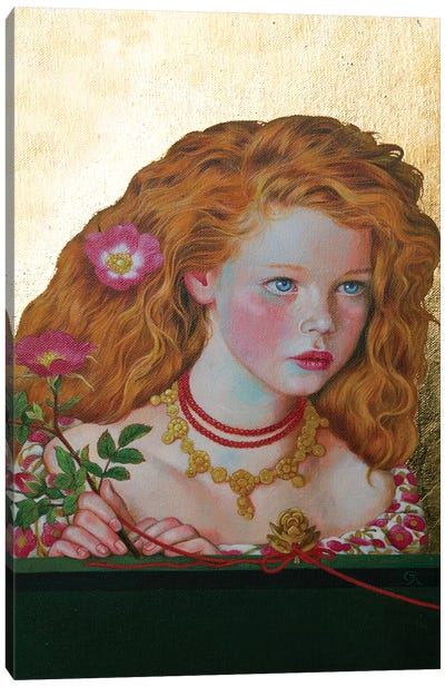 Fair Rosamunde Canvas Art Print