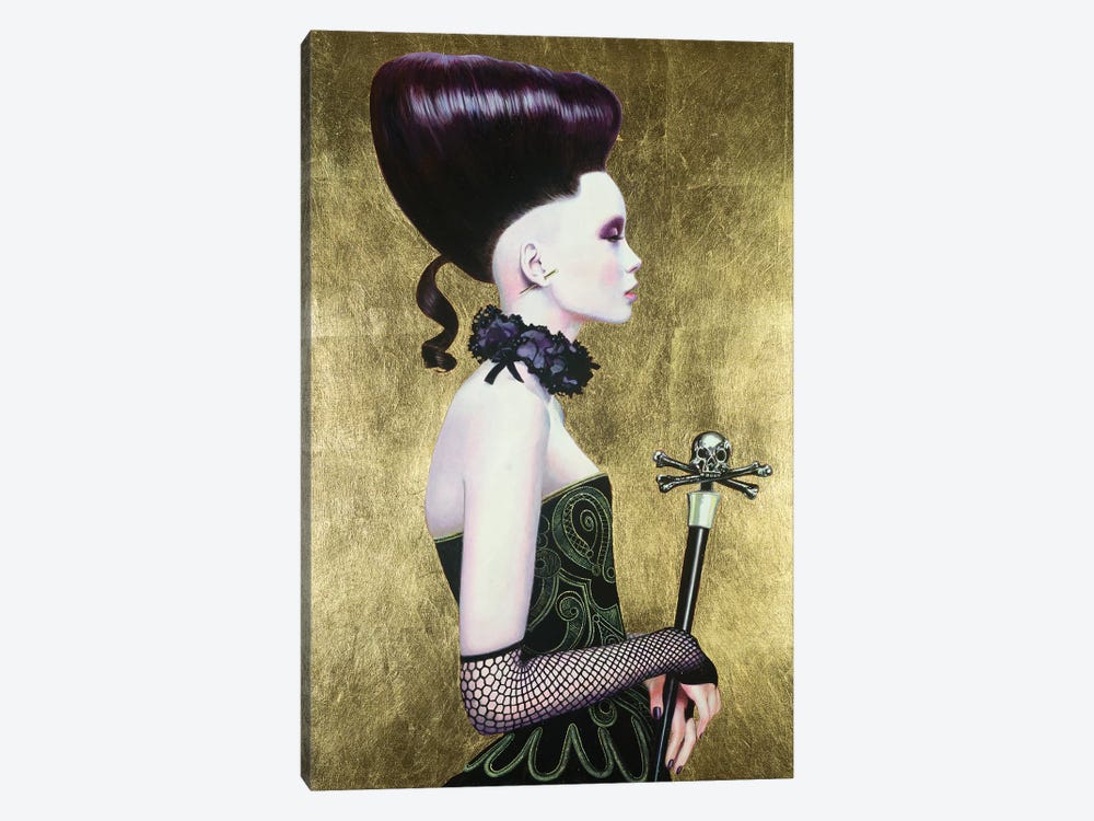 Punu Dark Queen by Titti Garelli 1-piece Canvas Print