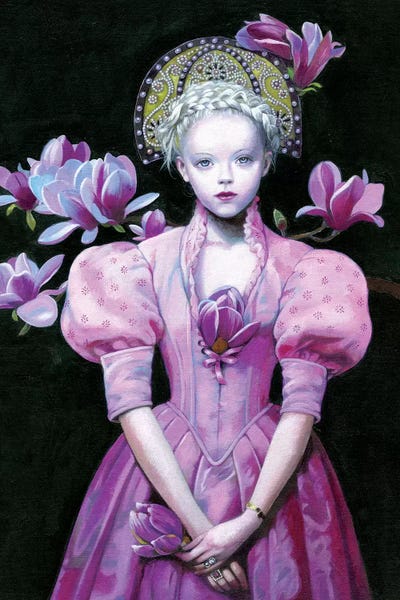 Magnolias: Black Magnolia by Titti Garelli