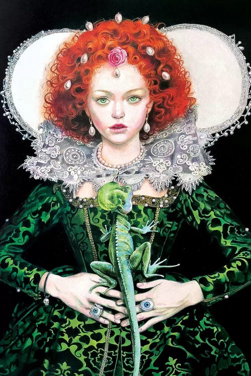 Elizabeth E Il Basilisco by Titti Garelli wall art