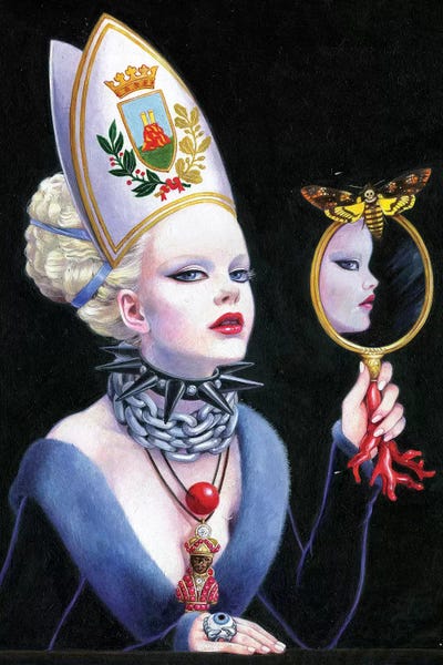 Lust-Regina Monregalese by Titti Garelli canvas print