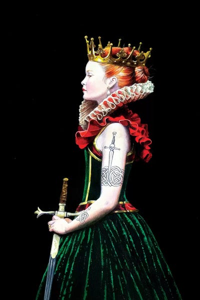 Prints Charming: Regina Guerriera by Titti Garelli