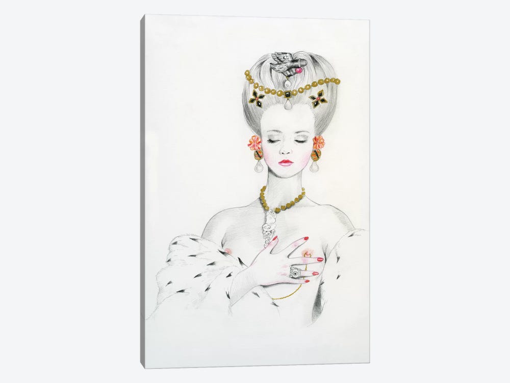 Queen II - Anna by Titti Garelli 1-piece Canvas Art