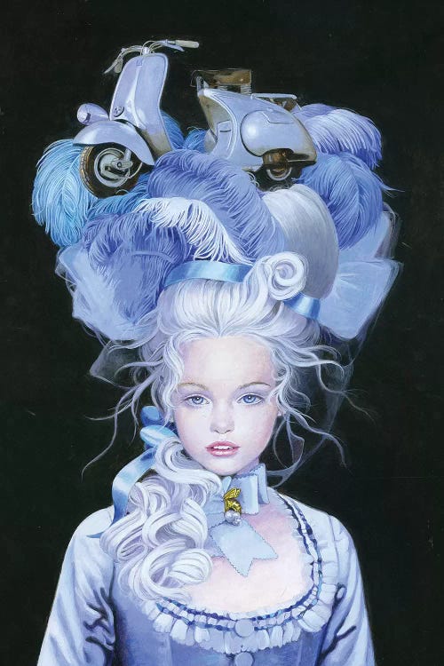 Vespa Queen by Titti Garelli wall art