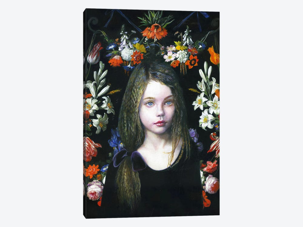 The Daughter Of Abraham Mignon by Titti Garelli 1-piece Canvas Art Print