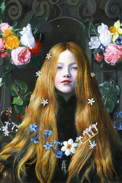 The Daughter Of Daniel Seghers by Titti Garelli canvas print