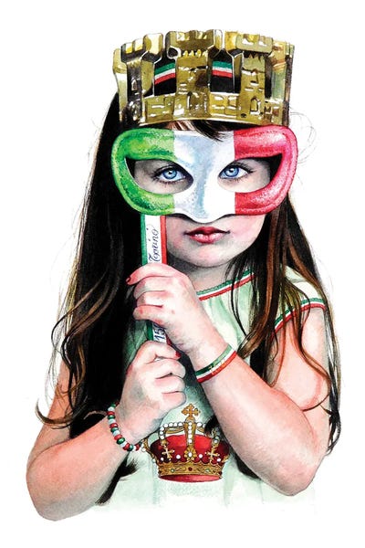 My Country by Titti Garelli framed wall art