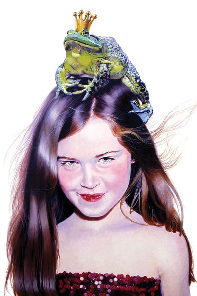 The Frog Prince by Titti Garelli multi panel art