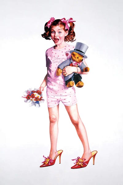 Titti Garelli: I Love You Teddy Bear by Titti Garelli