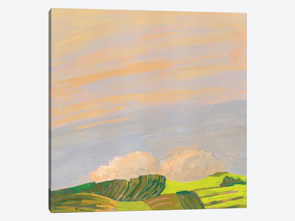 Hills and Clouds by Toby Gordon 1-piece Canvas Print
