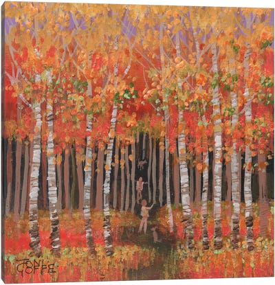 Autumn Delight Canvas Art Print - Toni Goffe