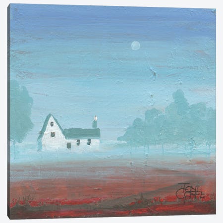 Misty Morning Canvas Print #TGF36} by Toni Goffe Canvas Artwork