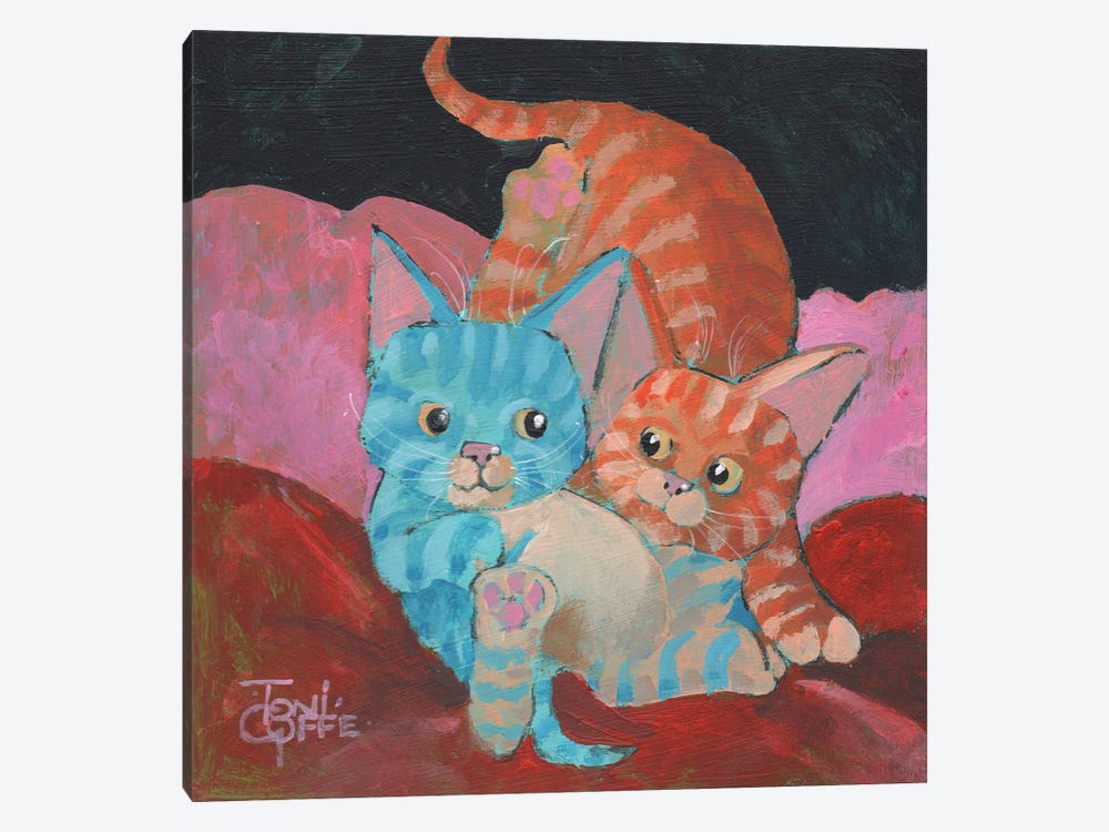 Playtime by Toni Goffe 1-piece Canvas Art