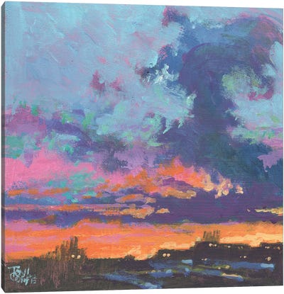 Ramsgate Sunset II Canvas Art Print - Toni Goffe