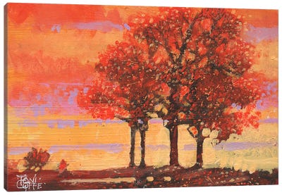 Autumn Sunshine Canvas Art Print - Toni Goffe