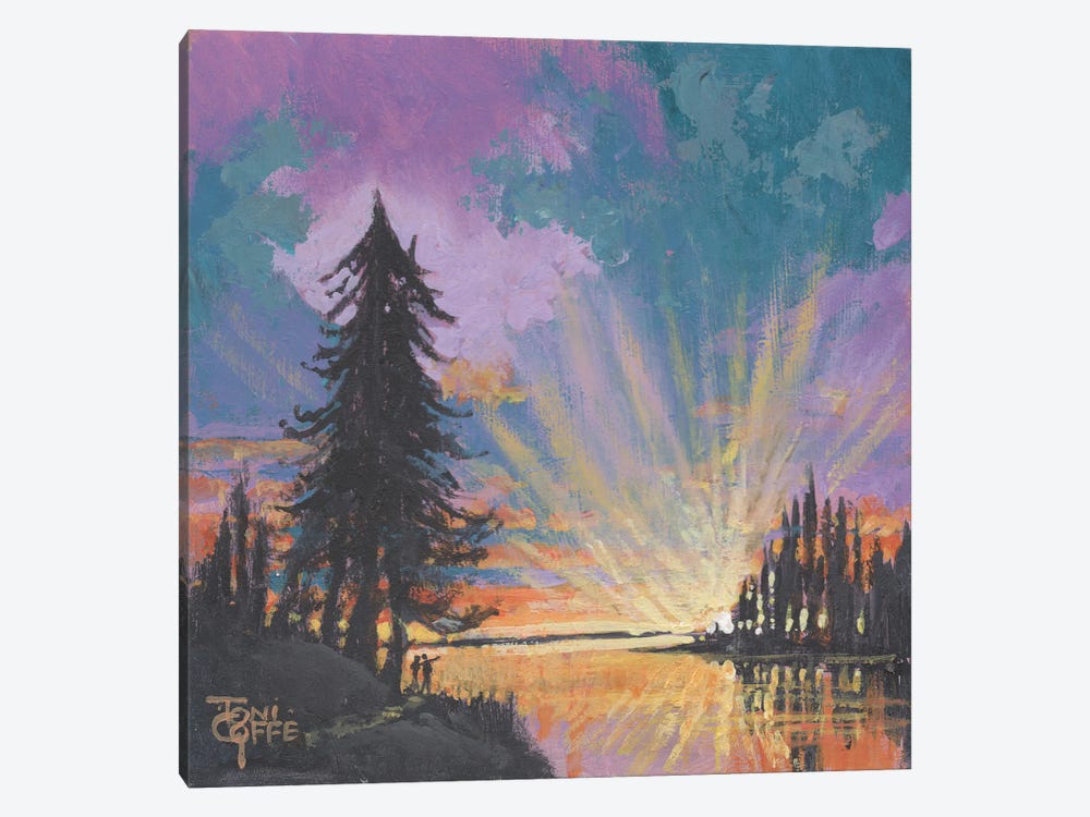 Spectacular Sunrise by Toni Goffe 1-piece Canvas Print