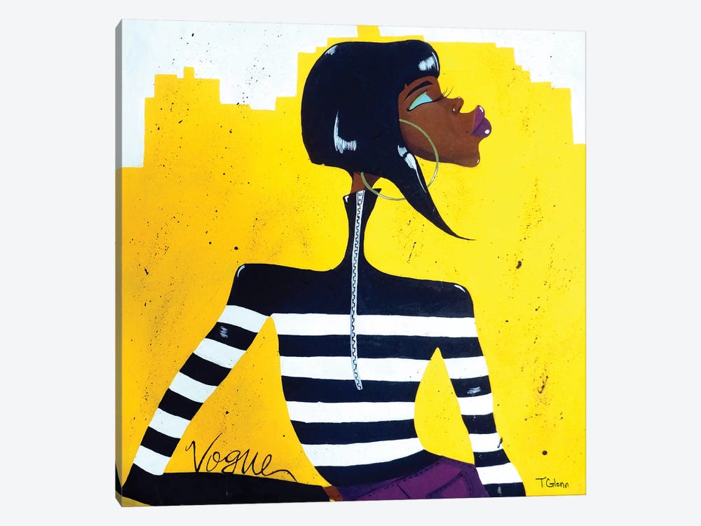 Vogue by Tiffani Glenn 1-piece Canvas Wall Art