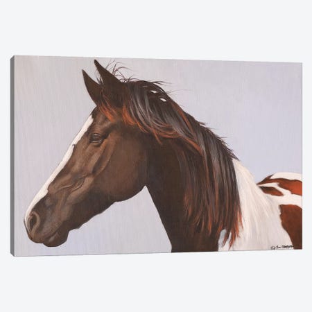 Horse Canvas Print #TGN2} by Tim Gagnon Canvas Artwork