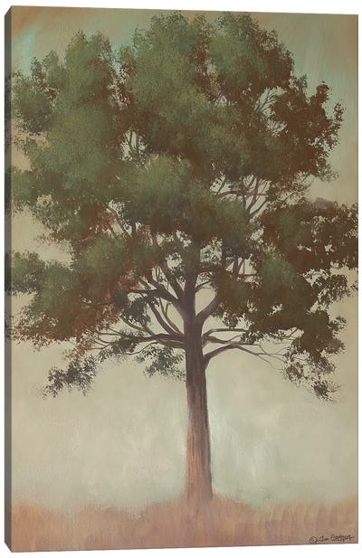 Tonal Tree Canvas Art Print