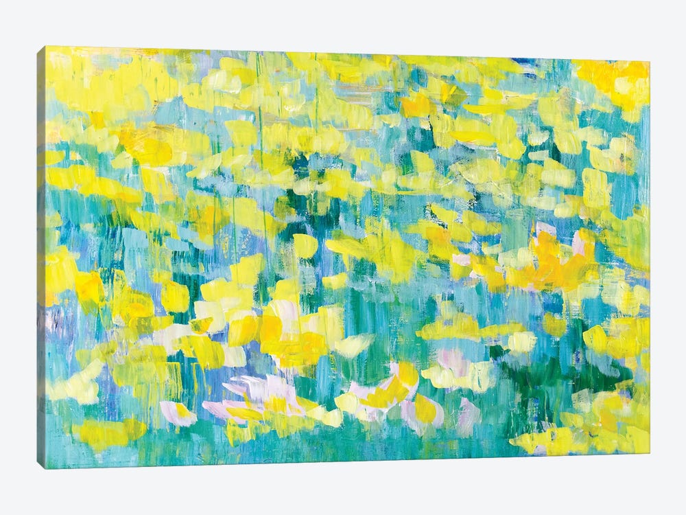 And They Were All Yellow by Tamara Gonda 1-piece Canvas Artwork