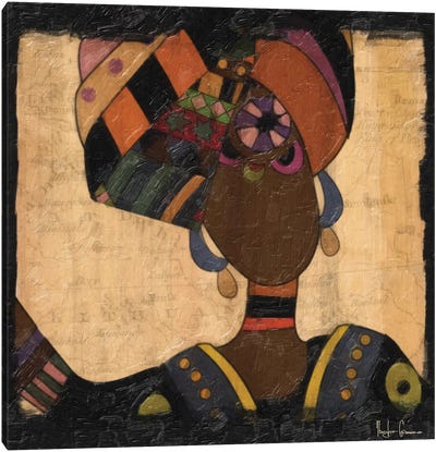 Ethnic Elegance I Canvas Art Print