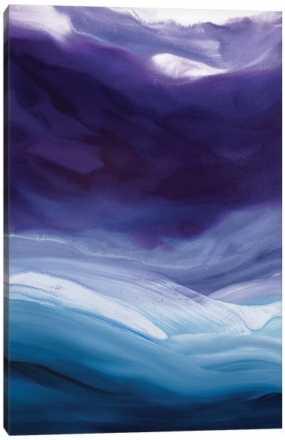 Lavender Sky Canvas Art Print