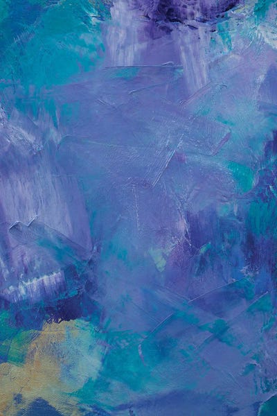 Lavender Peri II by Teodora Guererra framed wall art