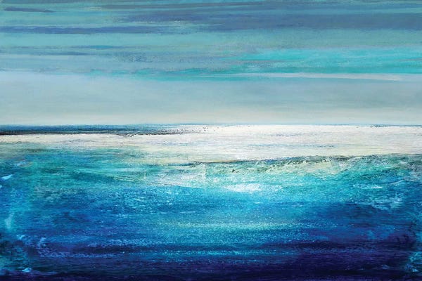 Large Modern Art - Canvas Prints: Reflection On The Horizon II by Taylor Hamilton
