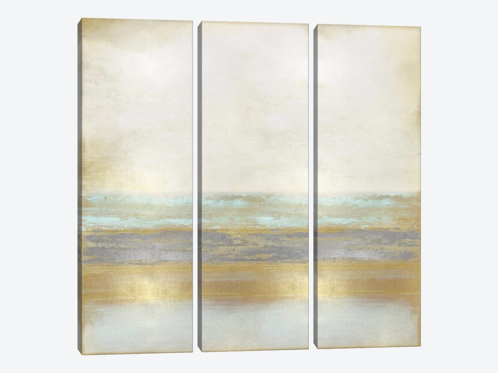 Golden Reflection by Taylor Hamilton 3-piece Canvas Print