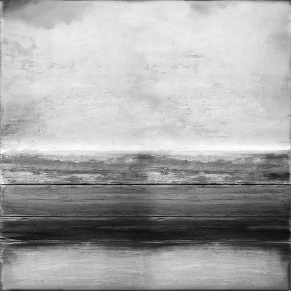 Large Modern Art - Canvas Prints: Highlighted Gray by Taylor Hamilton