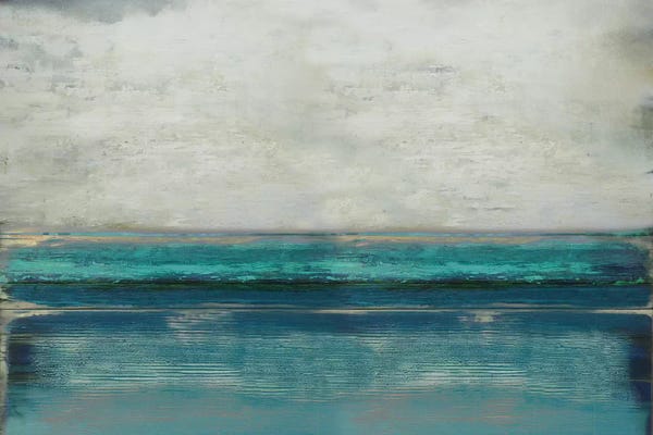 Abstract Bathroom: Highlighted Teal by Taylor Hamilton