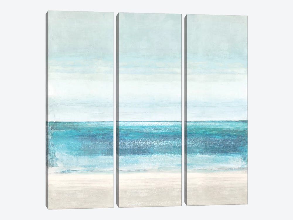 Azure Horizon by Taylor Hamilton 3-piece Canvas Art