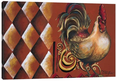 Rules the Roosters II Canvas Art Print