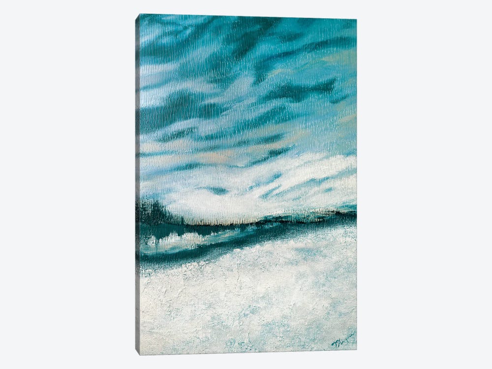 Winter's Edge I by Tiffany Hakimipour 1-piece Canvas Art Print