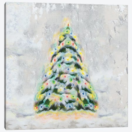 Jolly Christmas Tree Canvas Print #THK27} by Tiffany Hakimipour Canvas Wall Art