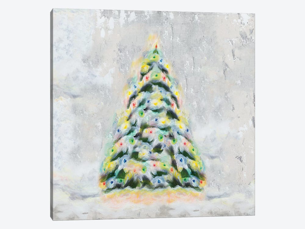 Jolly Christmas Tree by Tiffany Hakimipour 1-piece Art Print