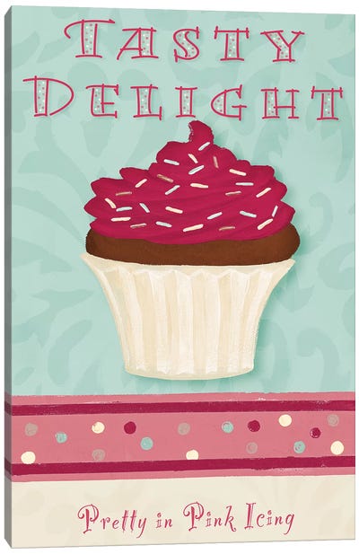 Tasty Delight Canvas Art Print - Cake & Cupcake Art