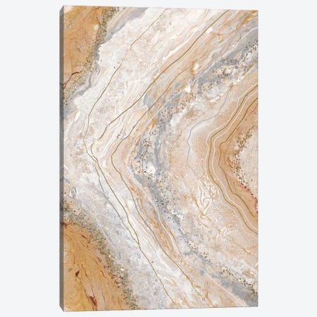 Cool Earth Marble Abstract Canvas Print #THK36} by Tiffany Hakimipour Canvas Art Print