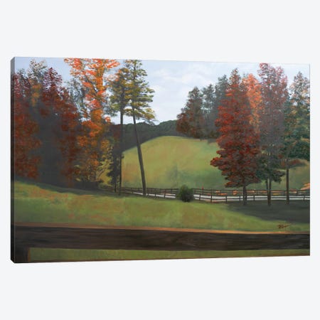 Country Road II Canvas Print #THK39} by Tiffany Hakimipour Canvas Wall Art