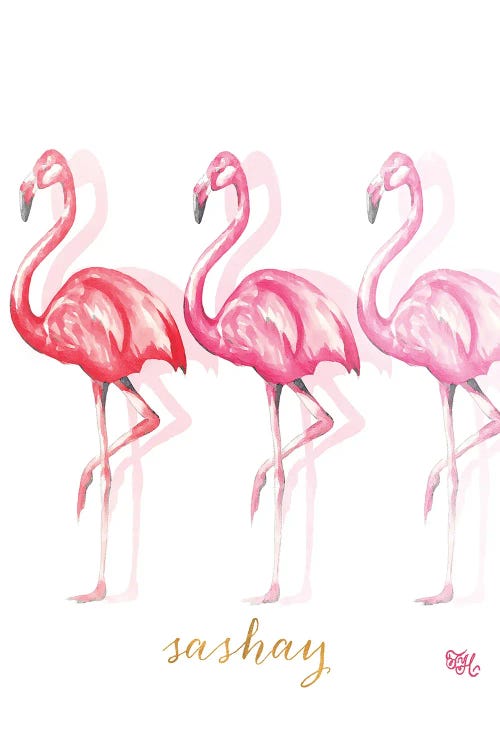 Fashion Flamingos II