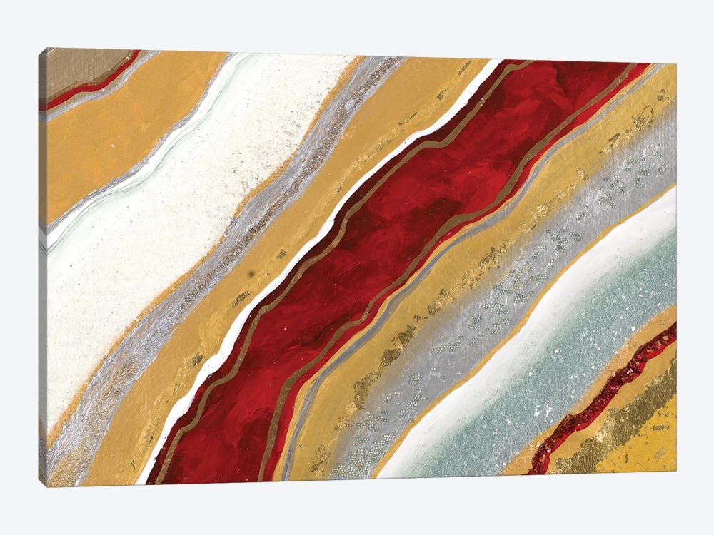 Red Earth I by Tiffany Hakimipour 1-piece Canvas Print
